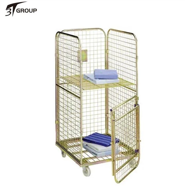 Laundry roll cage trolley 2 side with cover price