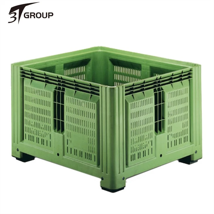 Vented Plastic Pallet Boxes